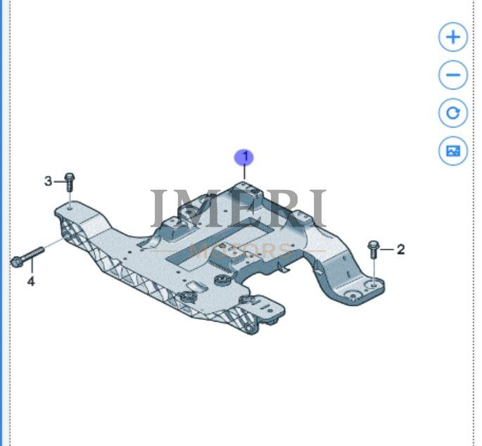 Inverter Bracket - For Volkswagen Anhui ID.UNYX (06) - Volkswagen ID.UNYX 06