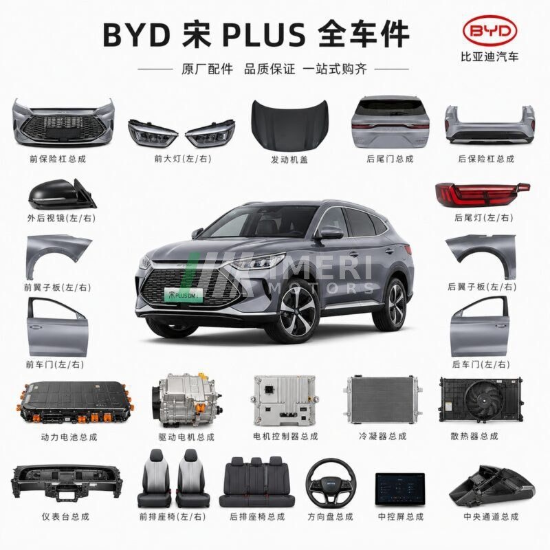 BYD SONG PLUS Full Car Parts - Wholesale Supplier - BYD Song PLUS