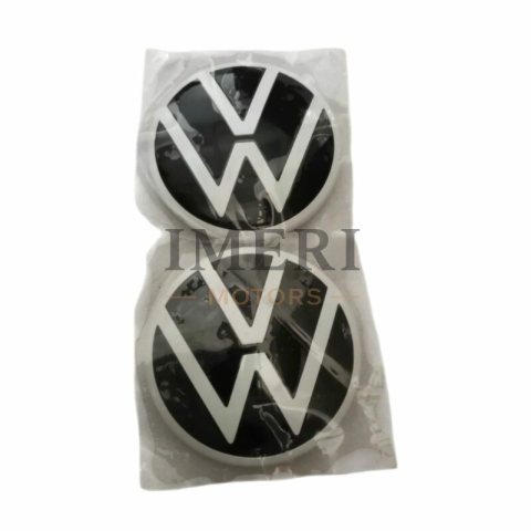 11A 853 630 AWA VW Emblem - Pure White/Black Volkswagen ID4