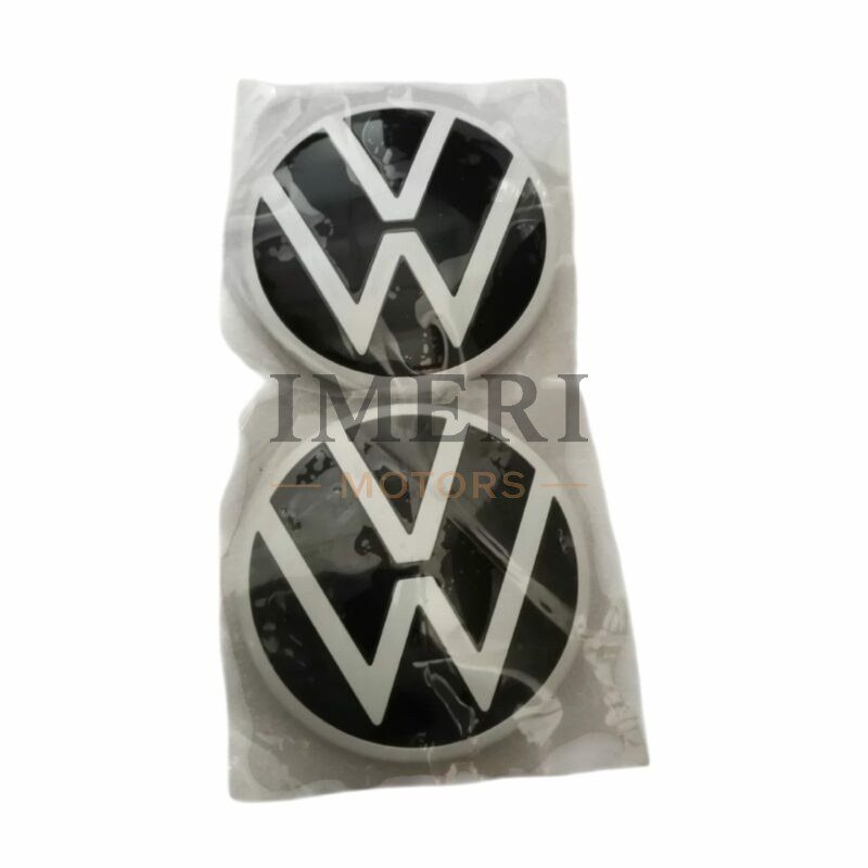 11A 853 630 AWA VW Emblem - Pure White/Black - Volkswagen ID4
