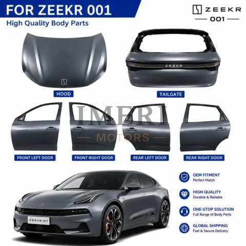 Full Body Panels - 4 Doors + Front Hood + Rear Tailgate ZEEKR 001