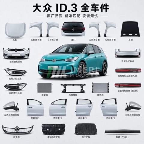 Volkswagen ID.3. Full Car Parts - Wholesale Supplier