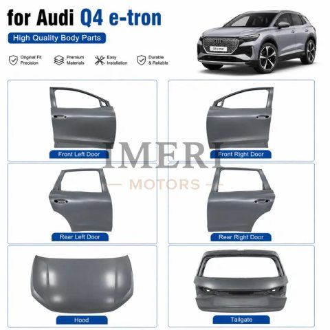 e-tron Full Body Panels - 4 Doors + Front Hood + Rear Tailgate Audi Q4