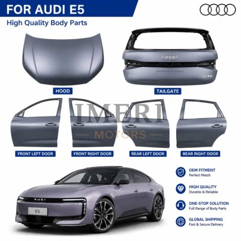 Sportback Full Body Panels - 4 Doors + Front Hood + Rear Tailgate Audi E5