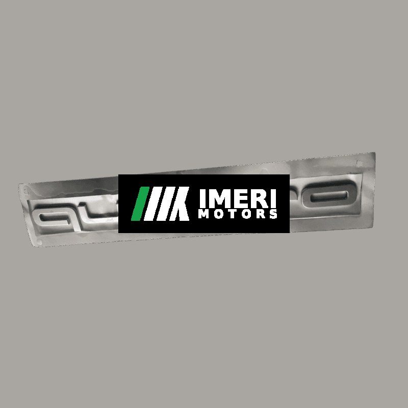 Marking Letters Matte Chrome