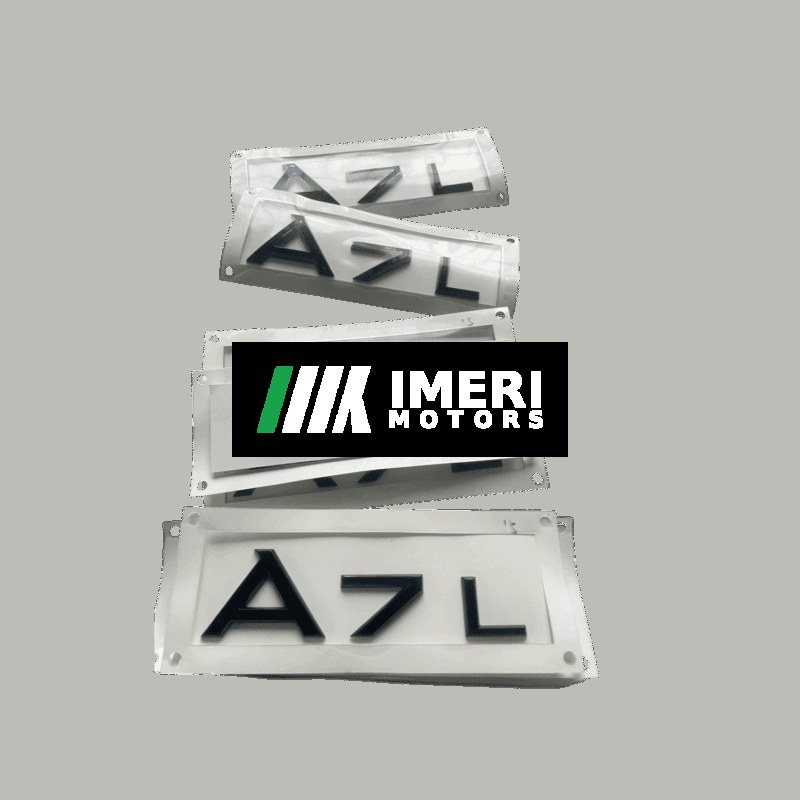 Lettering - Audi A7L