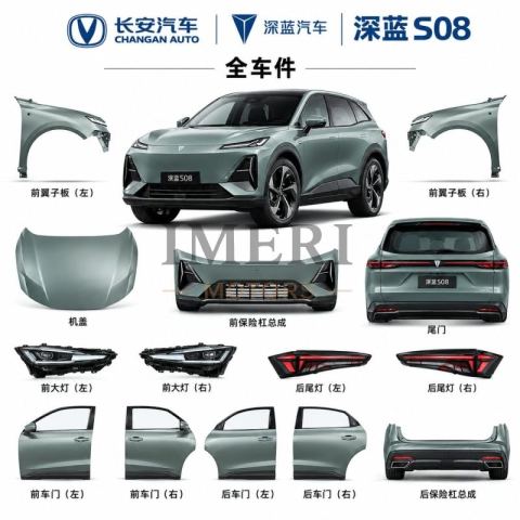 jll-bp-deepal-s08-body-2026 Deepal S08 Full Body Panels 4 Doors Front Hood Rear Tailgate Changan Deepal S08