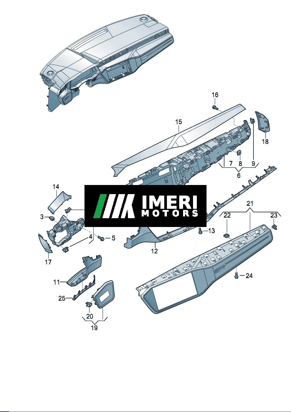 Bracket - Audi A7L