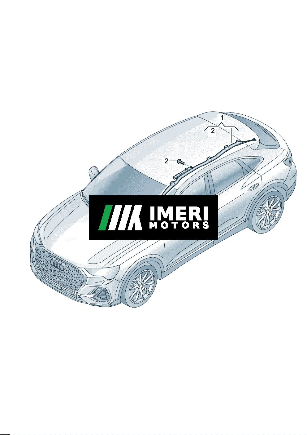Head airbag - Audi Q4e Tron