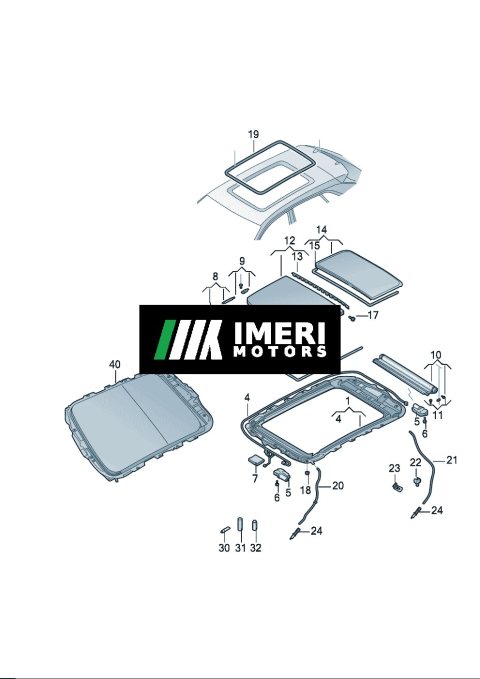 11G877049B Frame Audi Q4e Tron