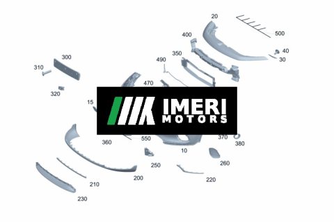 A24388019029999 Front bumper Mercedes-Benz EQA 300