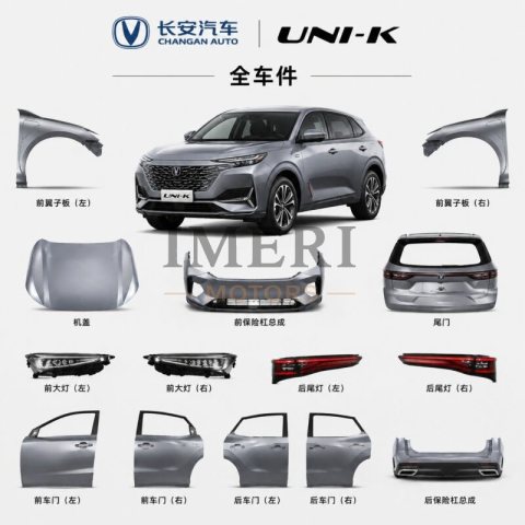 Changan UNI-K Full Car Parts - Wholesale Supplier Changan
