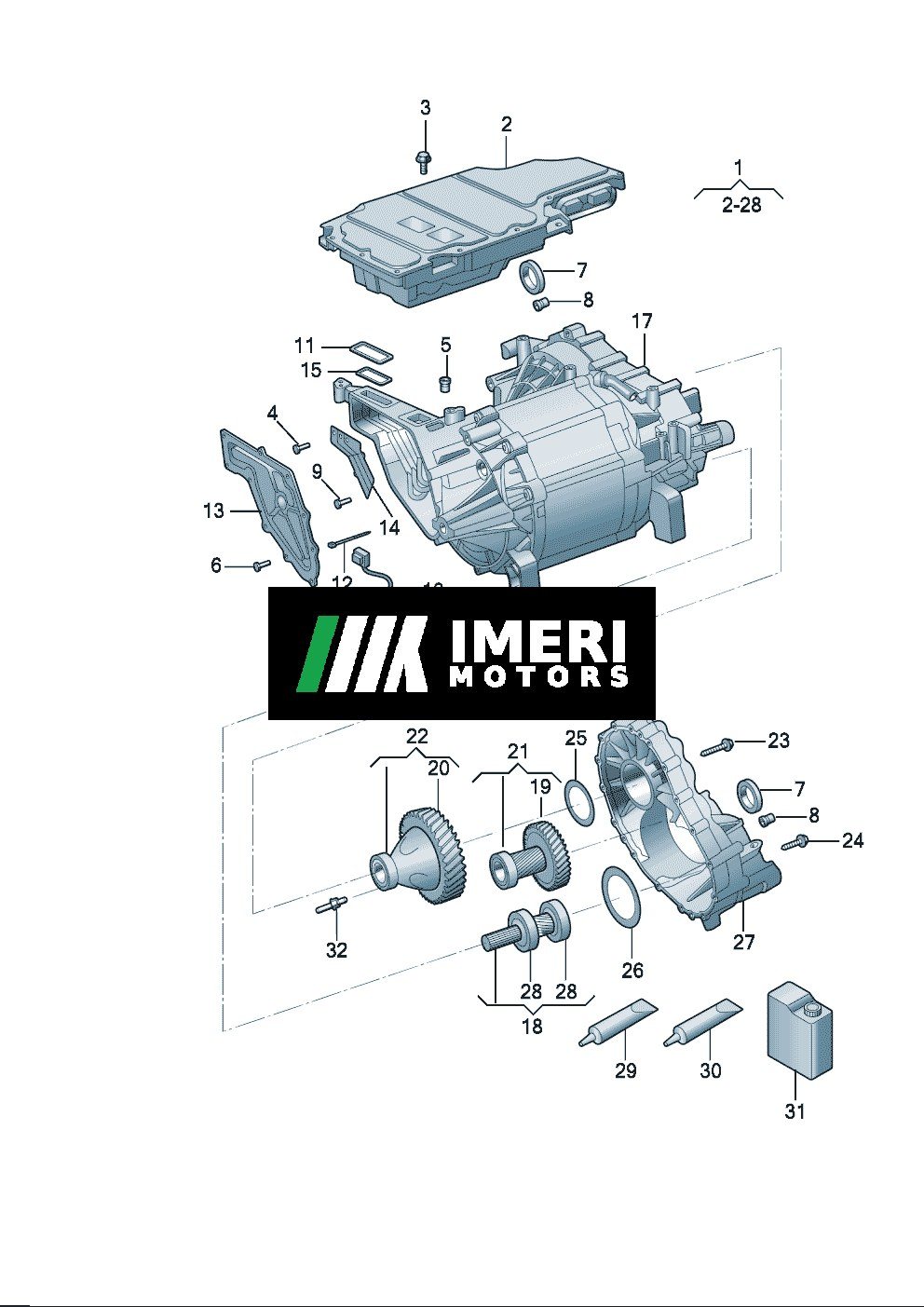 Electric Drive Traction Motor D