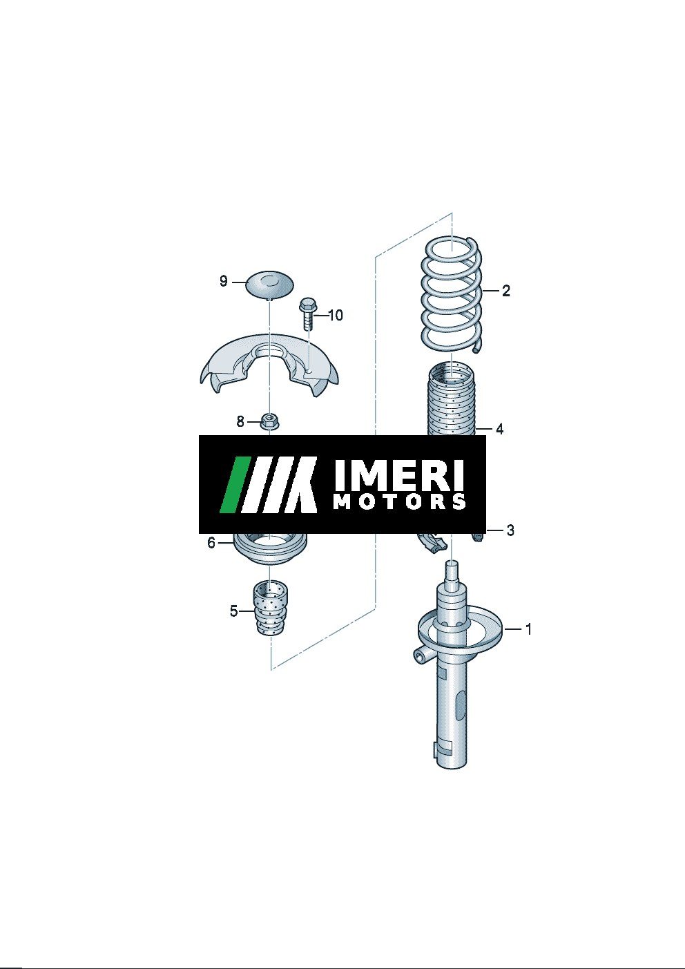 1ED413023D pneumatic shock absorber