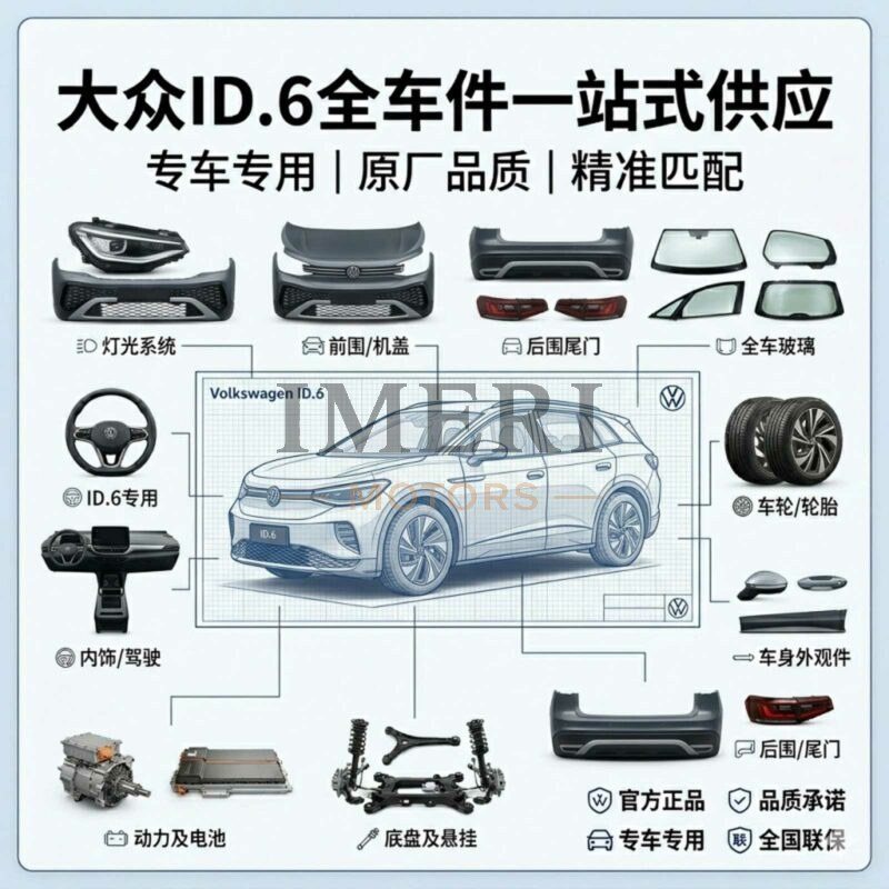 VW ID.6 Full Series Auto Parts - One-stop Supply