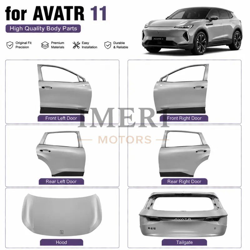 Full Body Panels - 4 Doors + Front Hood + Rear Tailgate - AVATR 11