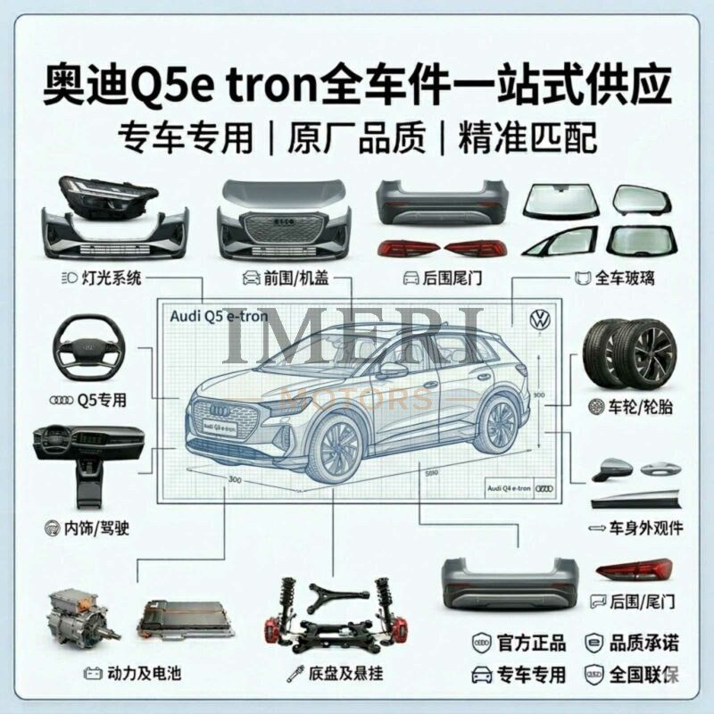 audi Q5e tron parts Audi Q5e-tron Full Series Auto Parts - One-stop Supply