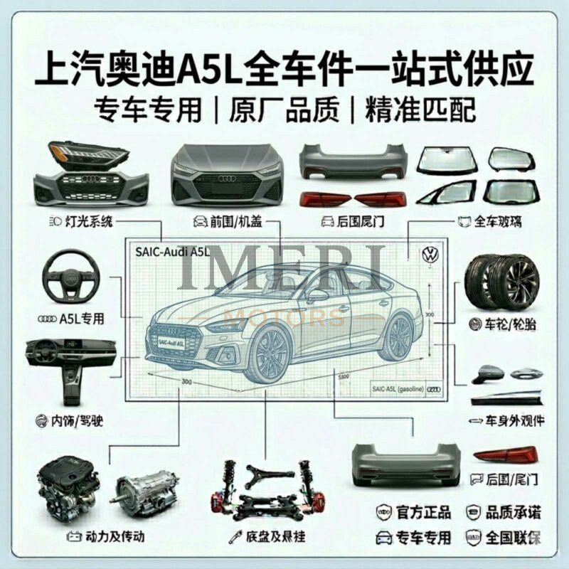 Audi A5L Full Series Auto Parts - One-stop Supply