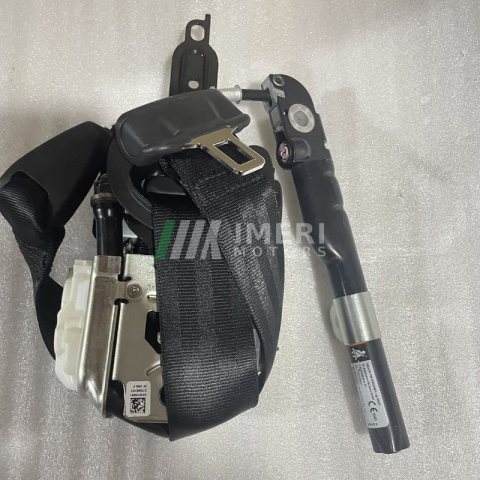 12G 857 706 RAA Rear Right Seat Belt (Black, High Configuration) Volkswagen ID6
