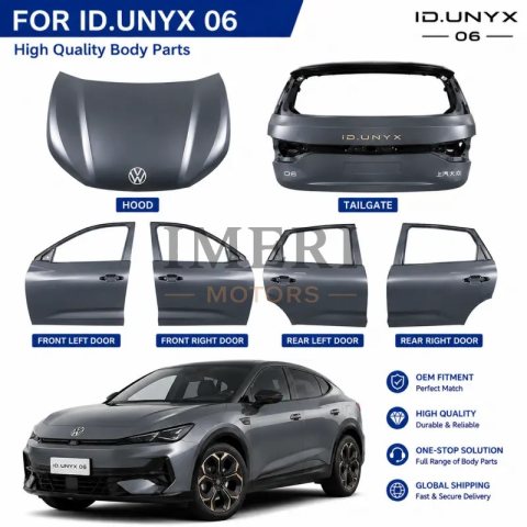 ID. UNYX 06 Full Body Panels - 4 Doors + Front Hood + Rear Tailgate Volkswagen