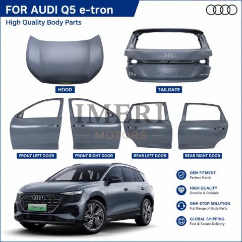 e-tron Full Body Panels - 4 Doors + Front Hood + Rear Tailgate Audi Q5