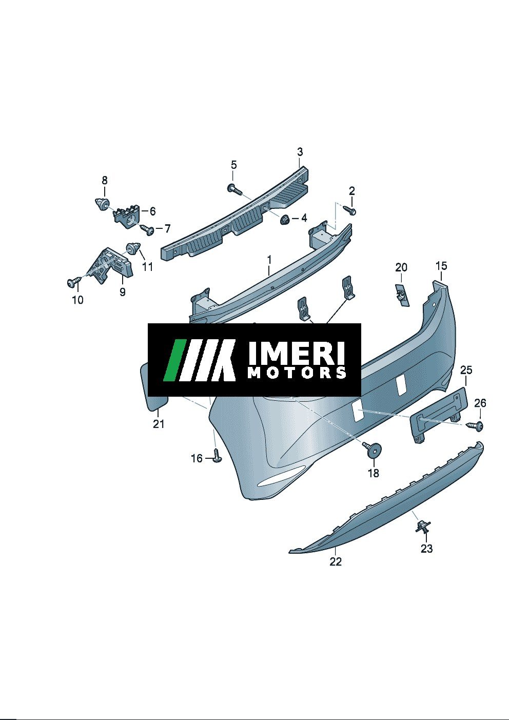 10D807305-Bumper - Volkswagen ID.3