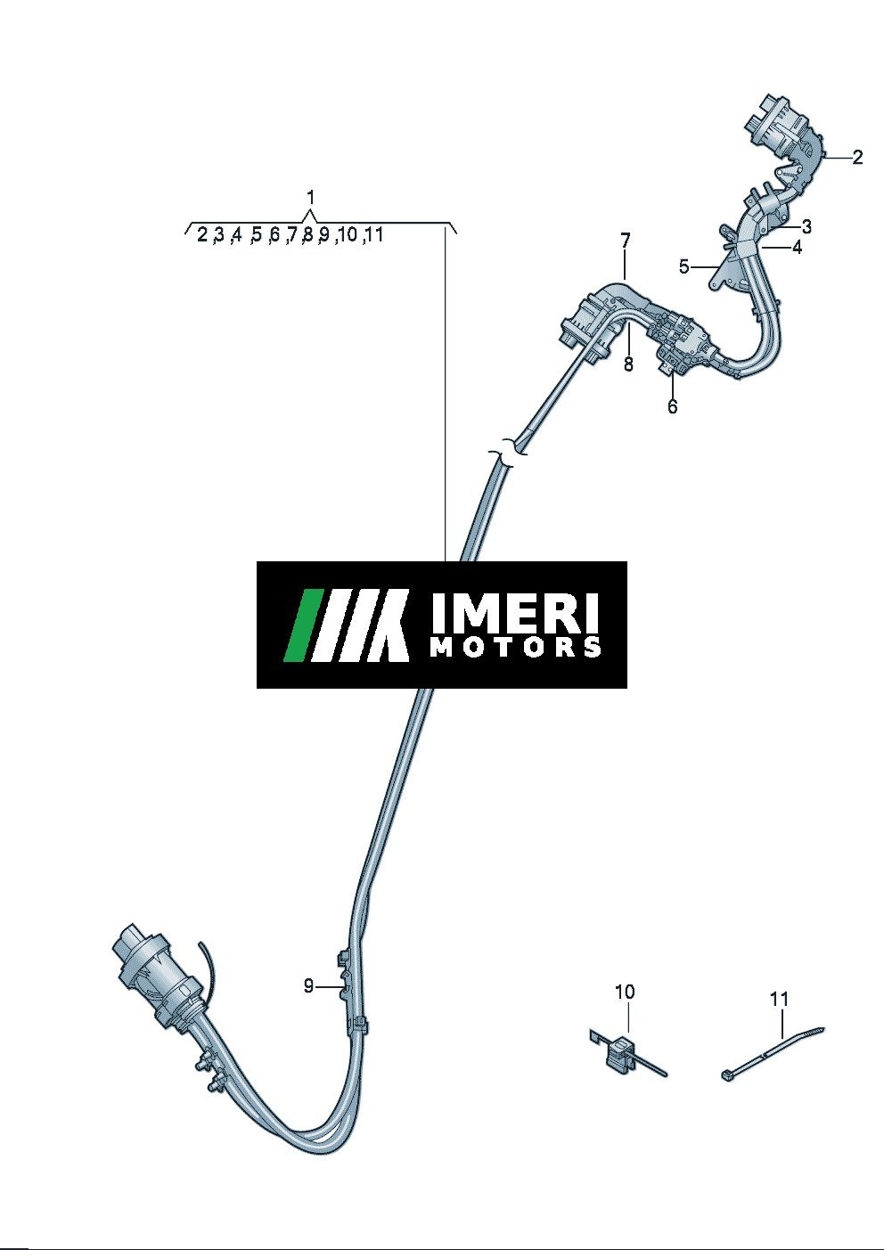 Cable Conduit - Volkswagen ID7