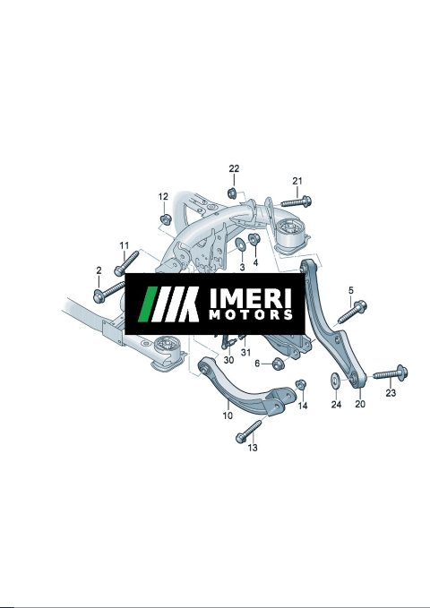 1ED505311C-Transverse Control Arm Volkswagen ID.3