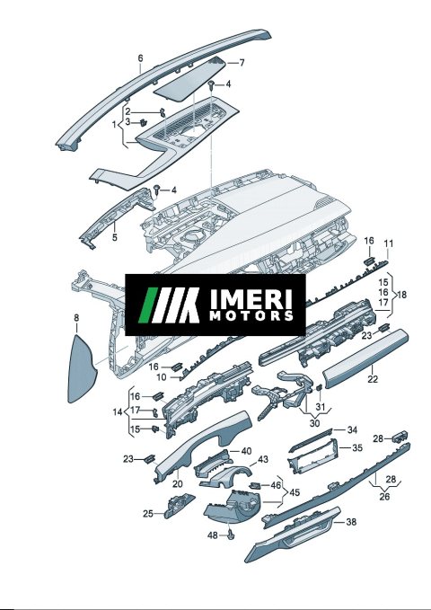 14G858763A Cover Plate Volkswagen ID7
