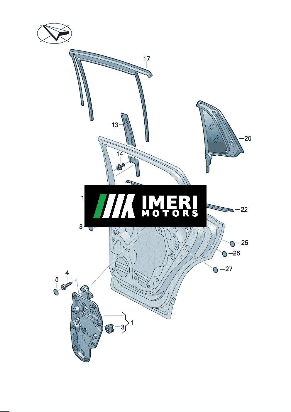 Window Regulators - Volkswagen ID7
