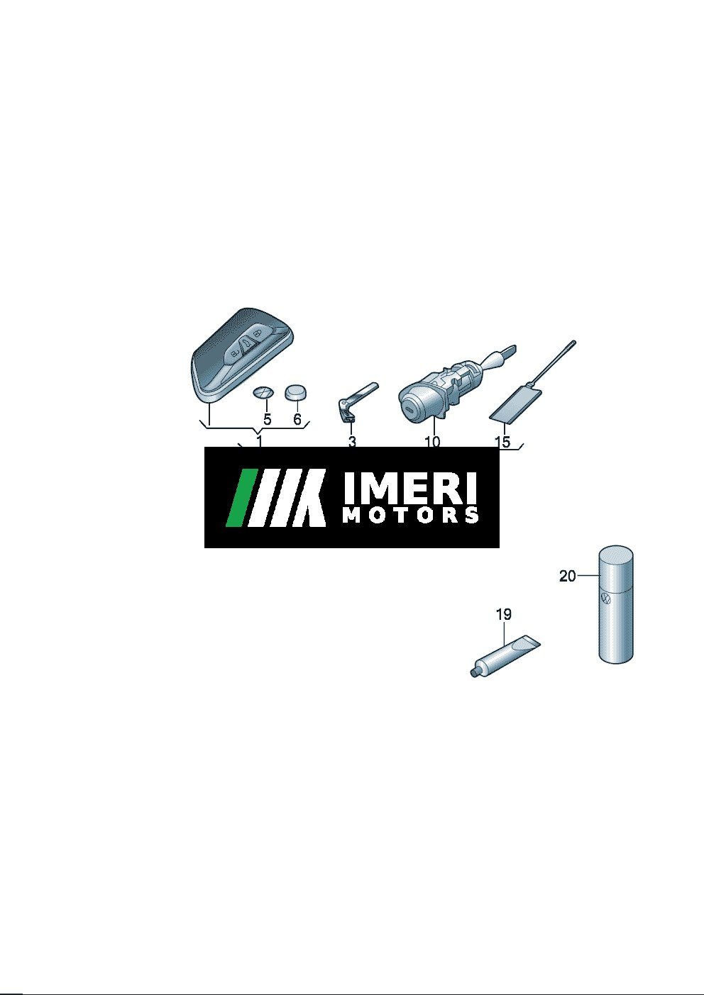 Lock Cylinder - Volkswagen ID7