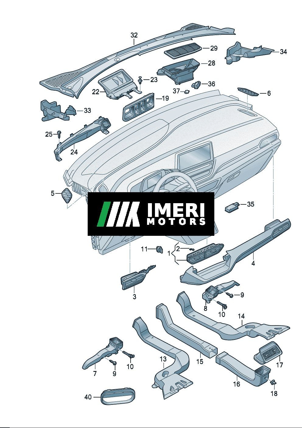 Air Vent - Volkswagen ID7