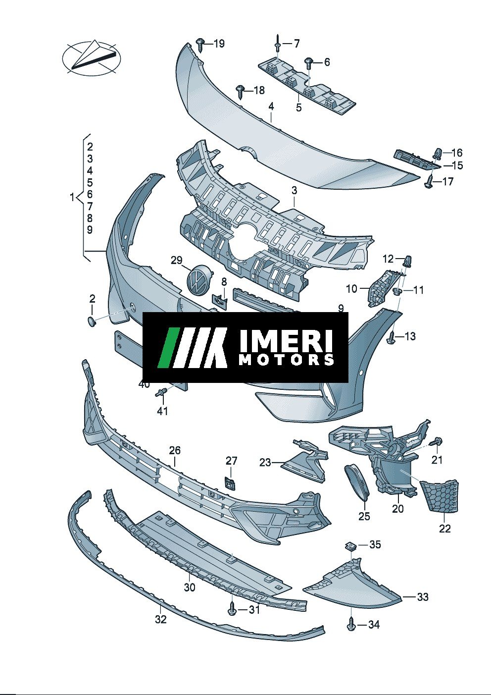 Bumper Cover - Volkswagen ID7