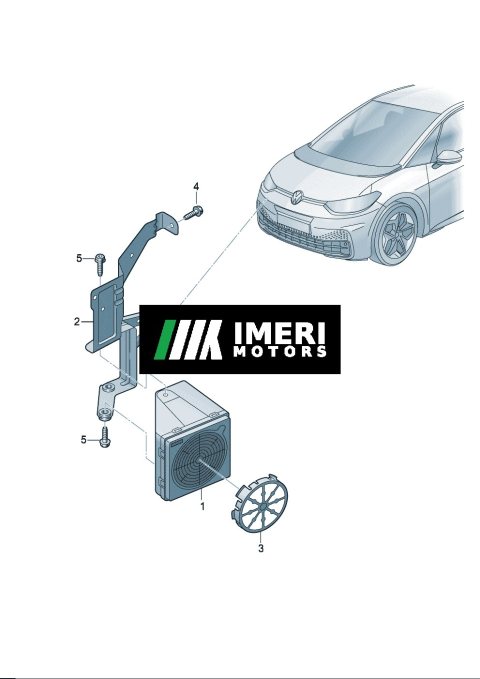 10D035335A Speaker SAIC Volkswagen ID.3