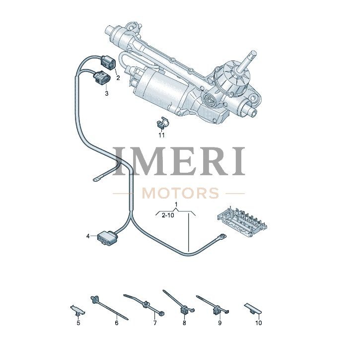 Wiring Harness for Electric Power Steering - SAIC Volkswagen ID.3