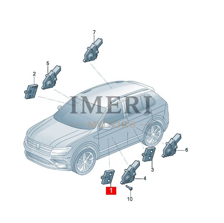 Door Control Units - SAIC Volkswagen ID.3