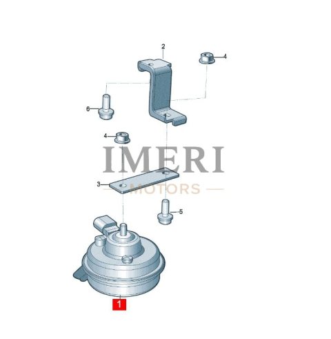 5ND951221 Car Horn SAIC Volkswagen ID.3