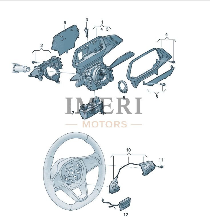 Steering Column Combination Switch - SAIC Volkswagen ID.3