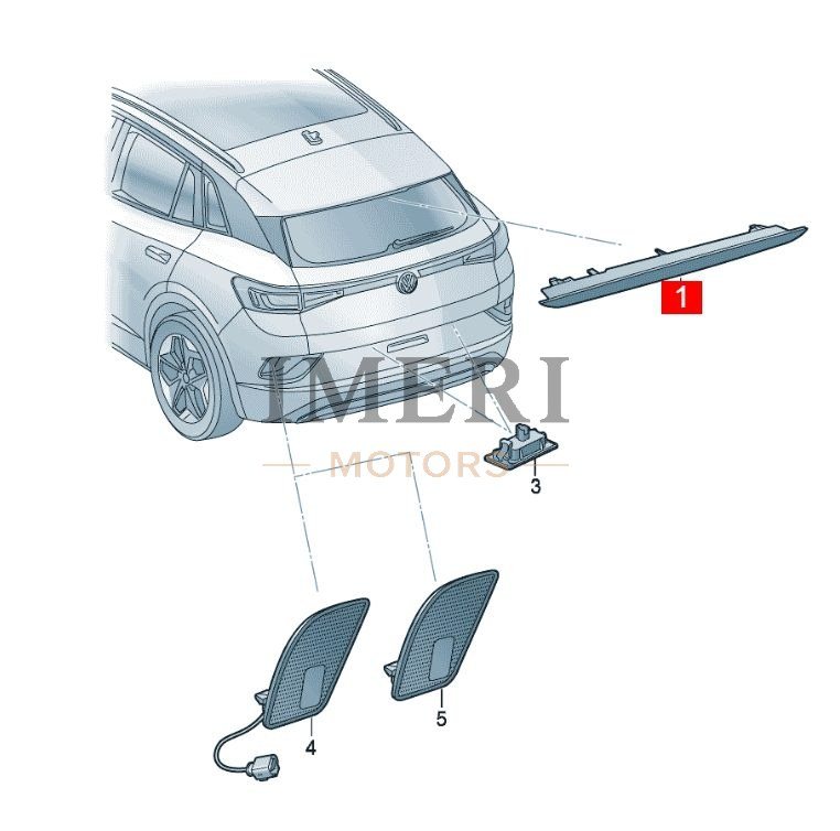 High Mounted Brake Signal Light