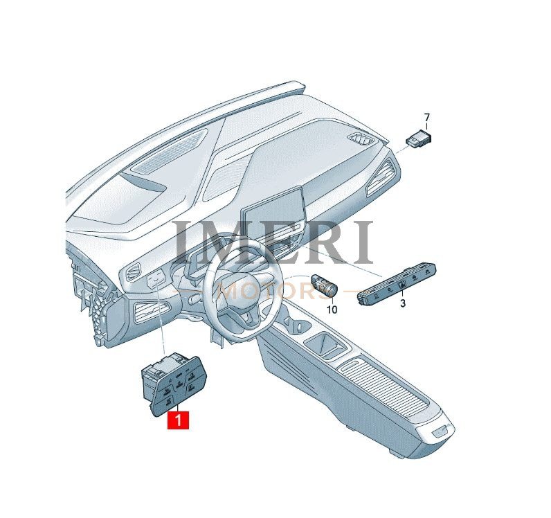 Multifunction Button - SAIC Volkswagen ID.3