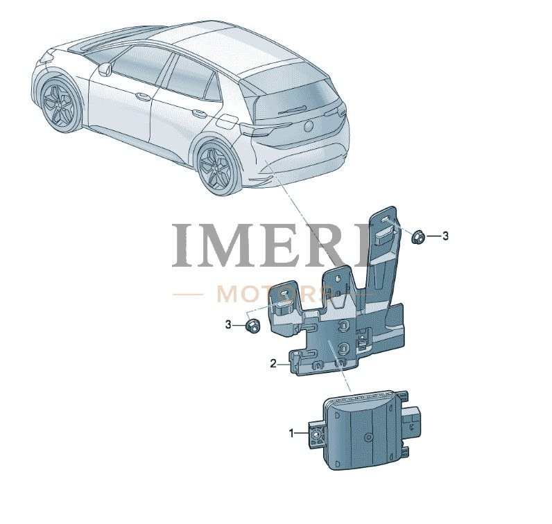 Blind Spot Detection Control Unit - SAIC Volkswagen ID.3