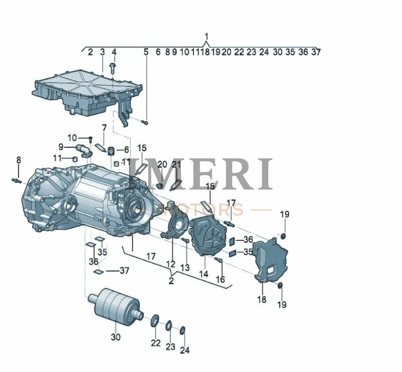 Electric Drive Motor - SAIC Volkswagen ID.3