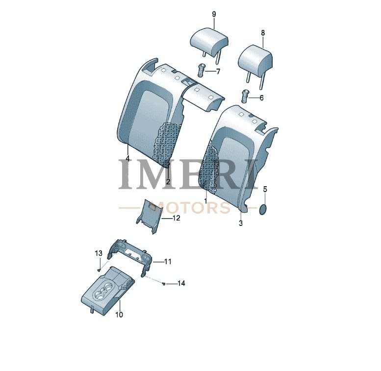 Rear Seat - SAIC Volkswagen ID.3