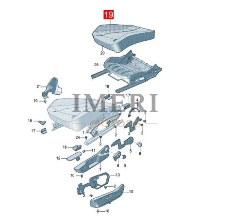 10D881375 Seat SAIC Volkswagen ID.3