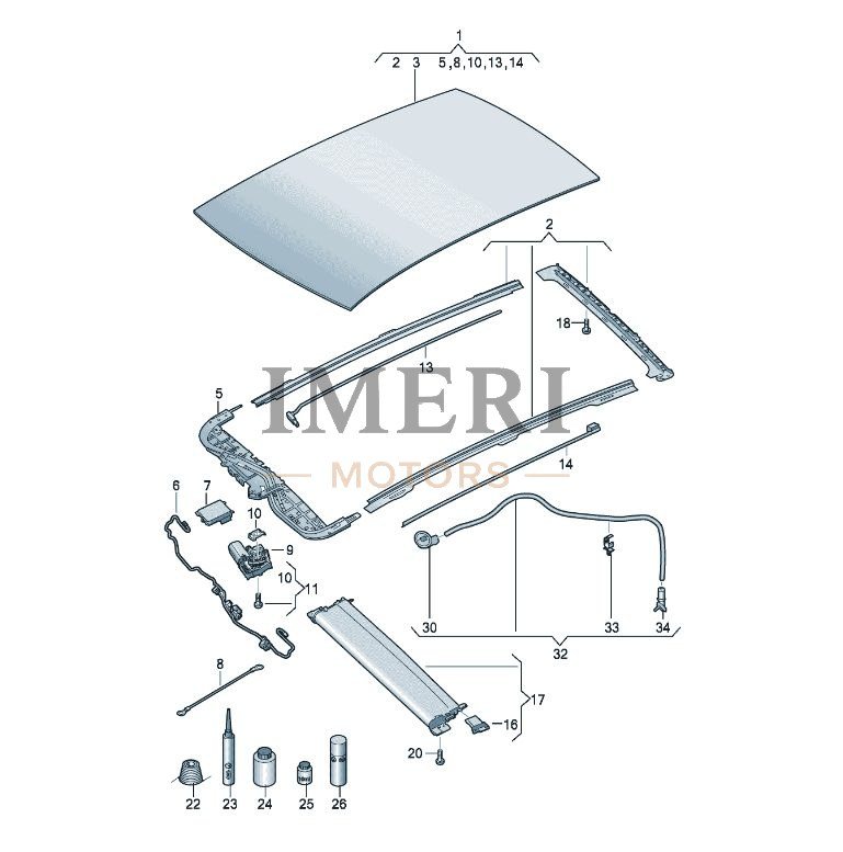 Panoramic Glass Sunroof - SAIC Volkswagen ID.3