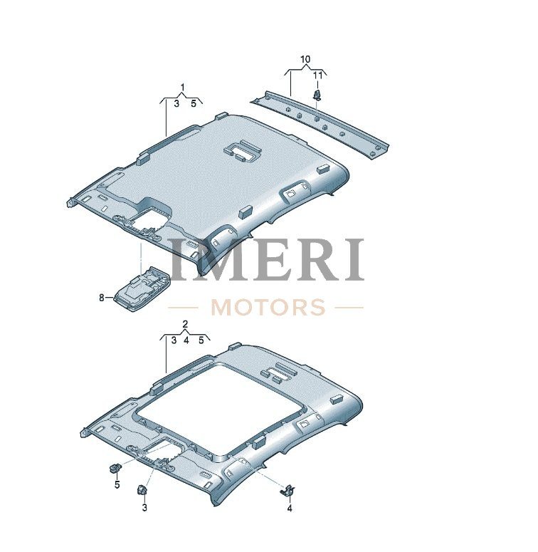 Roof Lining - SAIC Volkswagen ID.3