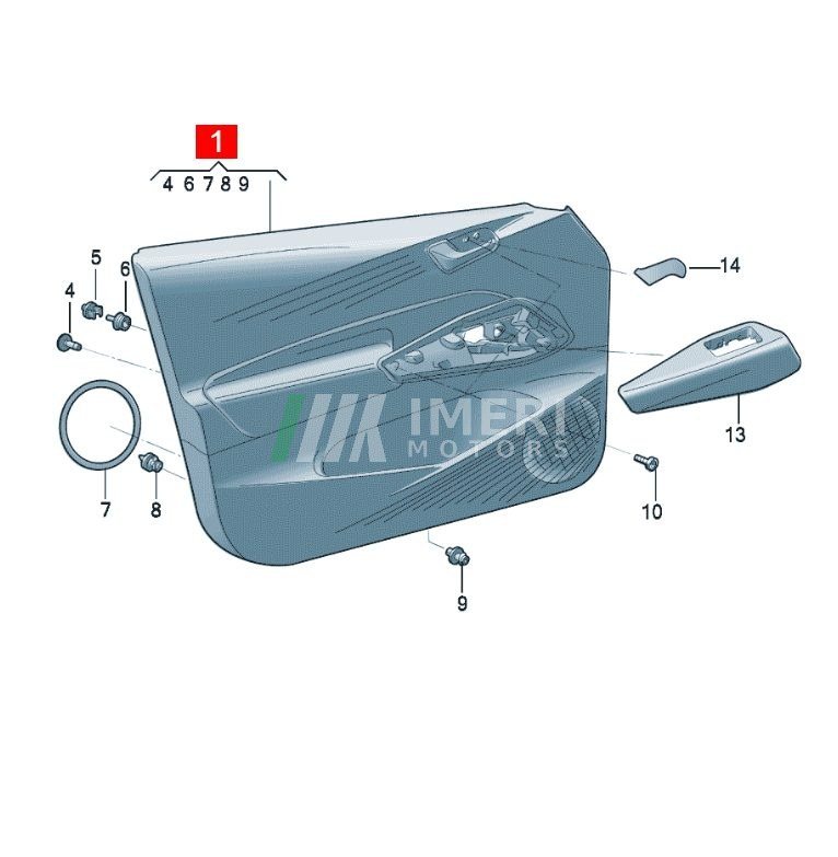 Door Trim Panel - SAIC Volkswagen ID.3