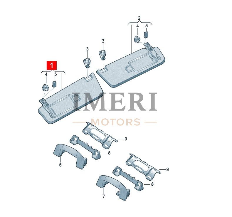 Sun Visor - SAIC Volkswagen ID.3