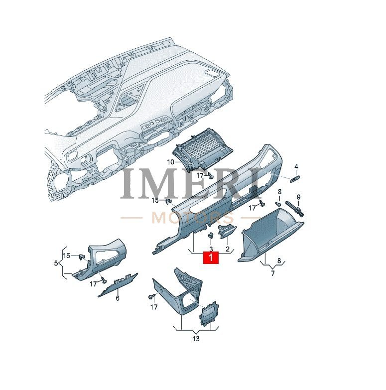 Dashboard Cover - SAIC Volkswagen ID.3