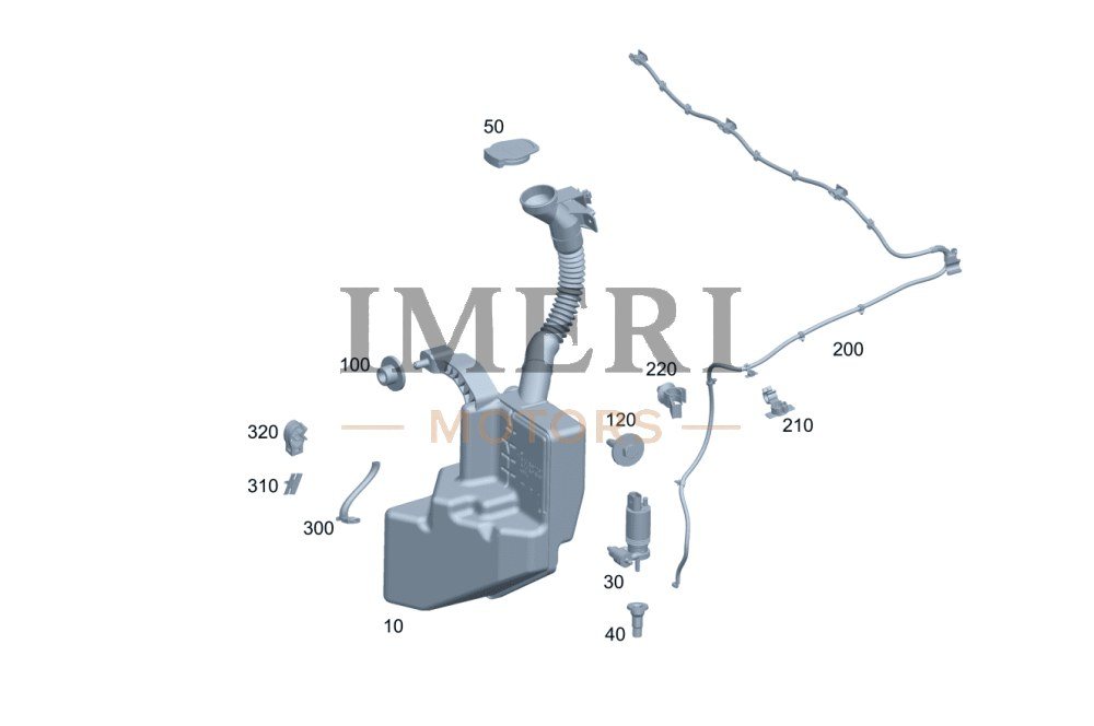 Washer Fluid Reservoir